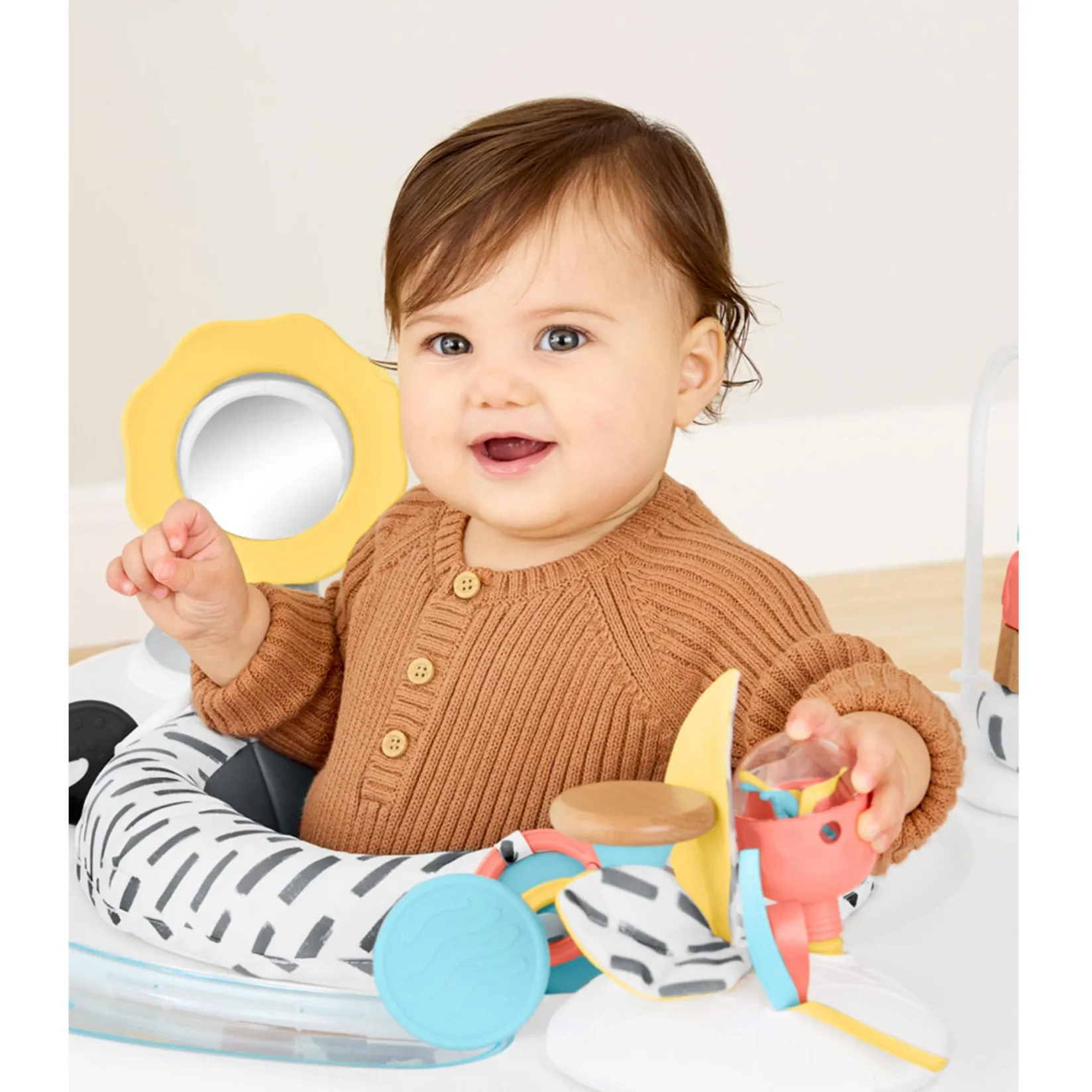 Clearance Montessori-Inspired 3-Stage Activity Center & Play Table Developmental Toys|Activity Centers & Walkers