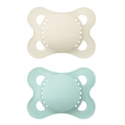 Discount 0-6months Orthodontic Pacifier Matte (2) - Aqua Pacifiers & Clips|Pacifiers & Clips
