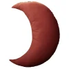Cushions>The Butter Flying Moon Pillow Rust