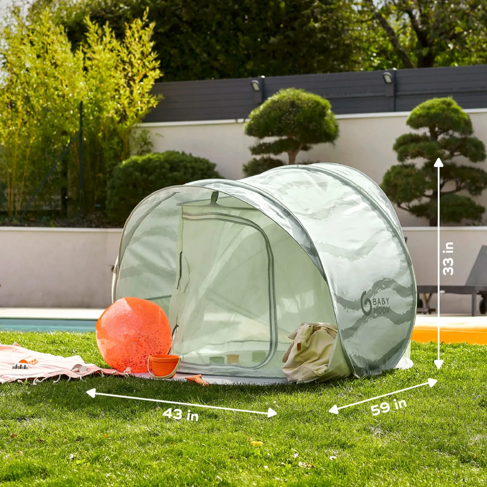 Best Moov & Protect Anti-UV Cooling Beach Tent Kids Summer Activities|Outdoors & Travel