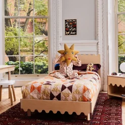 Clearance Moss Twin Bed - Natural Twin, Full & Queen Beds