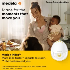 New Motion InBra Wearable Electric Breast Pump Breastfeeding|Breast Pumps