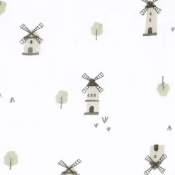 Blankets|Blankets>Perlimpinpin Moulins Muslin Blanket