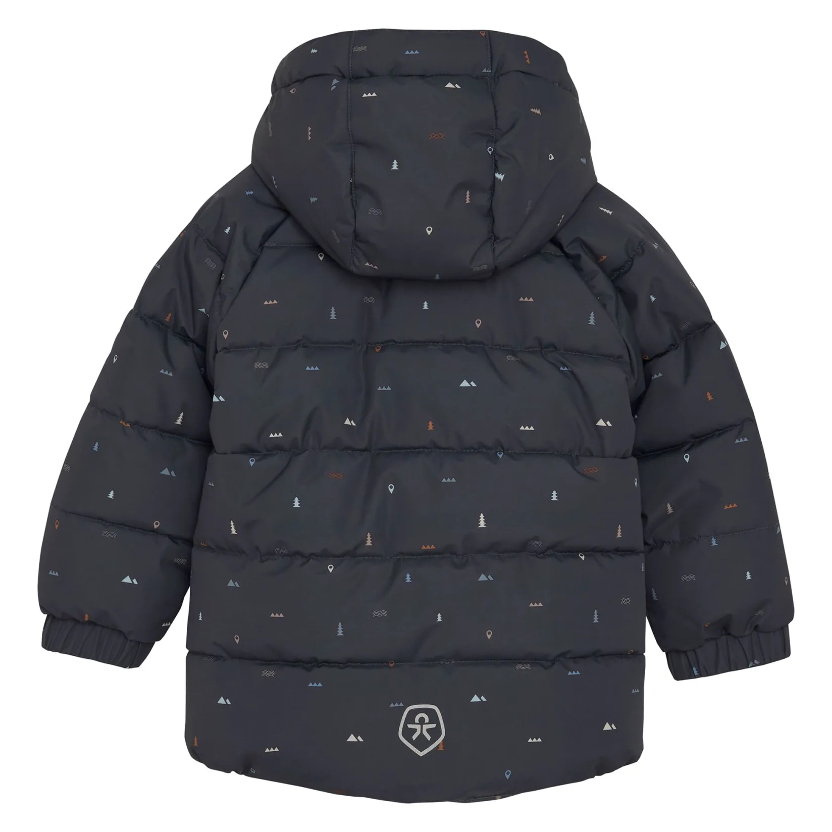 Outerwear|Snowsuits>Color Kids Mountain Quilt Jacket 9-24m Black