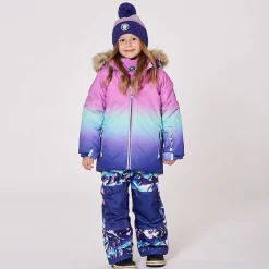 Outerwear|Snowsuits>Deux par Deux Mountain Snowsuit 2-6 Purple