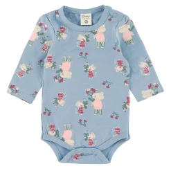 Tops>Camp by Birdz Mouse Bodysuit 3-24m Blue
