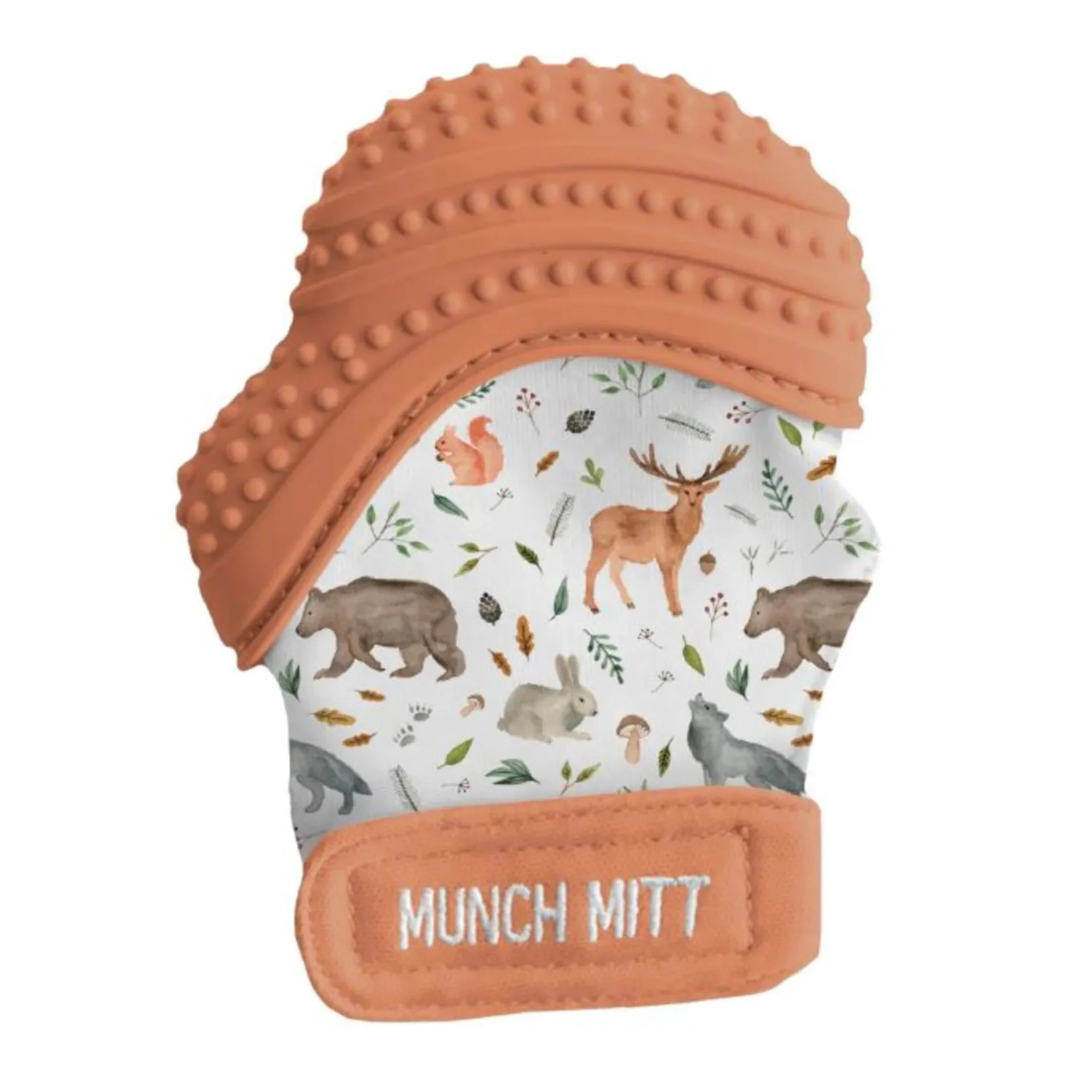 Teething Toys>Munch Mitt - Woodland Animals