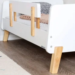 Best Muse Toddler Bed - White/Natural Cribs & Mattresses|Cribs & Mattresses