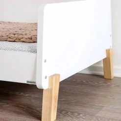 Best Muse Toddler Bed - White/Natural Cribs & Mattresses|Cribs & Mattresses