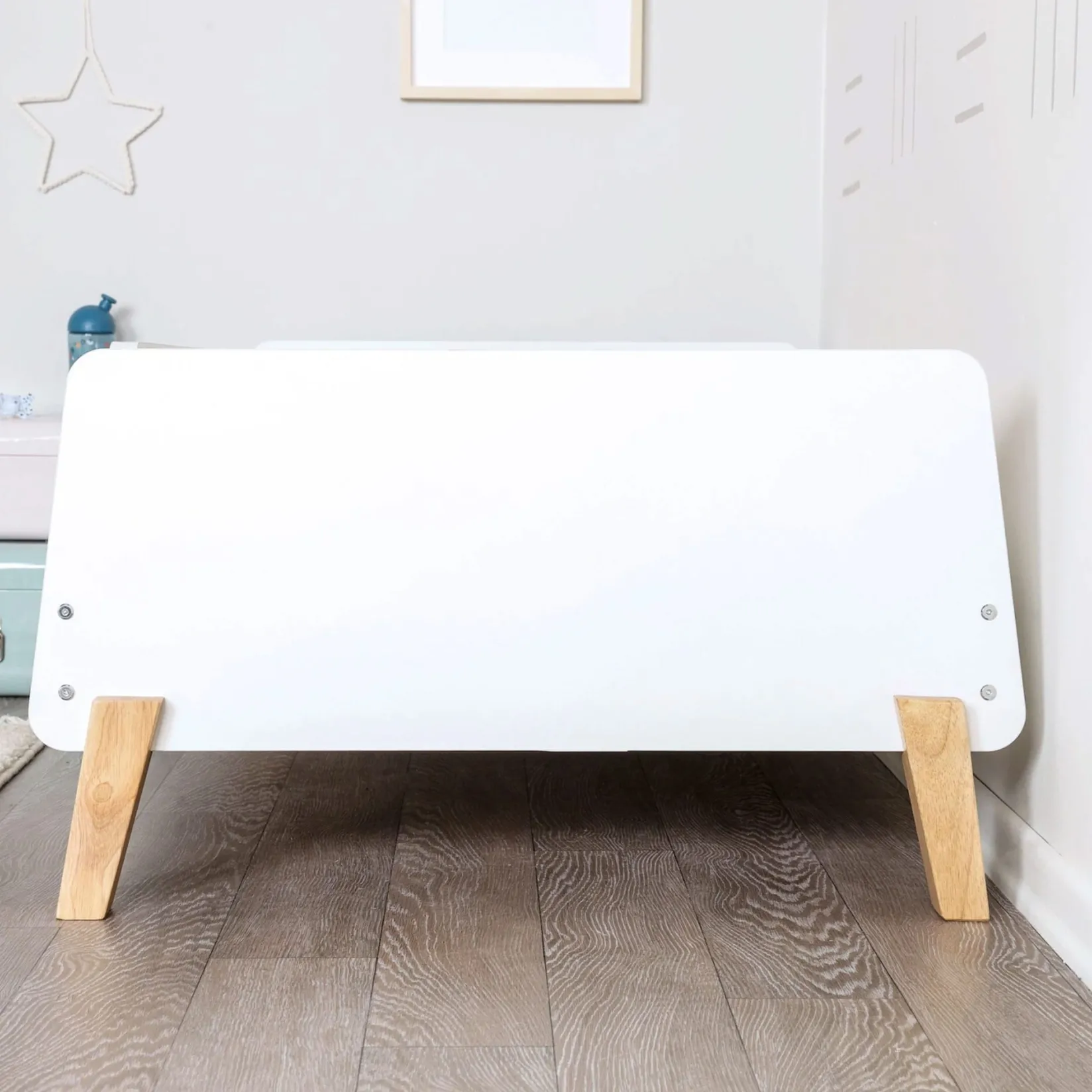 Best Muse Toddler Bed - White/Natural Cribs & Mattresses|Cribs & Mattresses