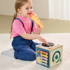 Discount Music Activity Cube Kids Musical Toys|Developmental Toys