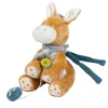 Luminous & Musical Plush Toy|Musical Toys>Nattou Musical Cuddly Leo the donkey 9"