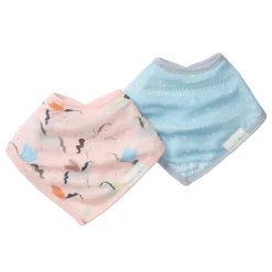 Discount Muslin Bandana Bib Set-Unicorn Muslin Products|Bibs