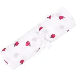 Blankets|Blankets>Perlimpinpin Muslin Blanket - Apples