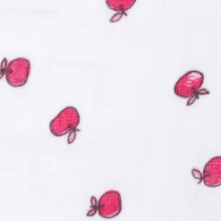 Blankets|Blankets>Perlimpinpin Muslin Blanket - Apples