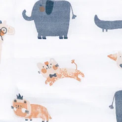 Blankets|Blankets>Perlimpinpin Muslin Blanket - Jungle