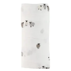 Blankets|Blankets>Bebe Confort Muslin Blanket Bamboo Sheep - Special Edition Laura Lémerveil
