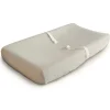 Changing Tables|Changing Pad Covers>Mushie Muslin Changing Pad Cover - Fog