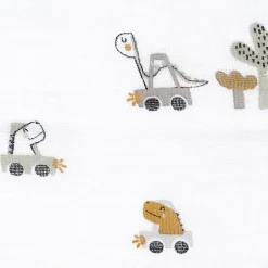 Outlet Muslin Dinos Blanket Kids Blankets|Blankets