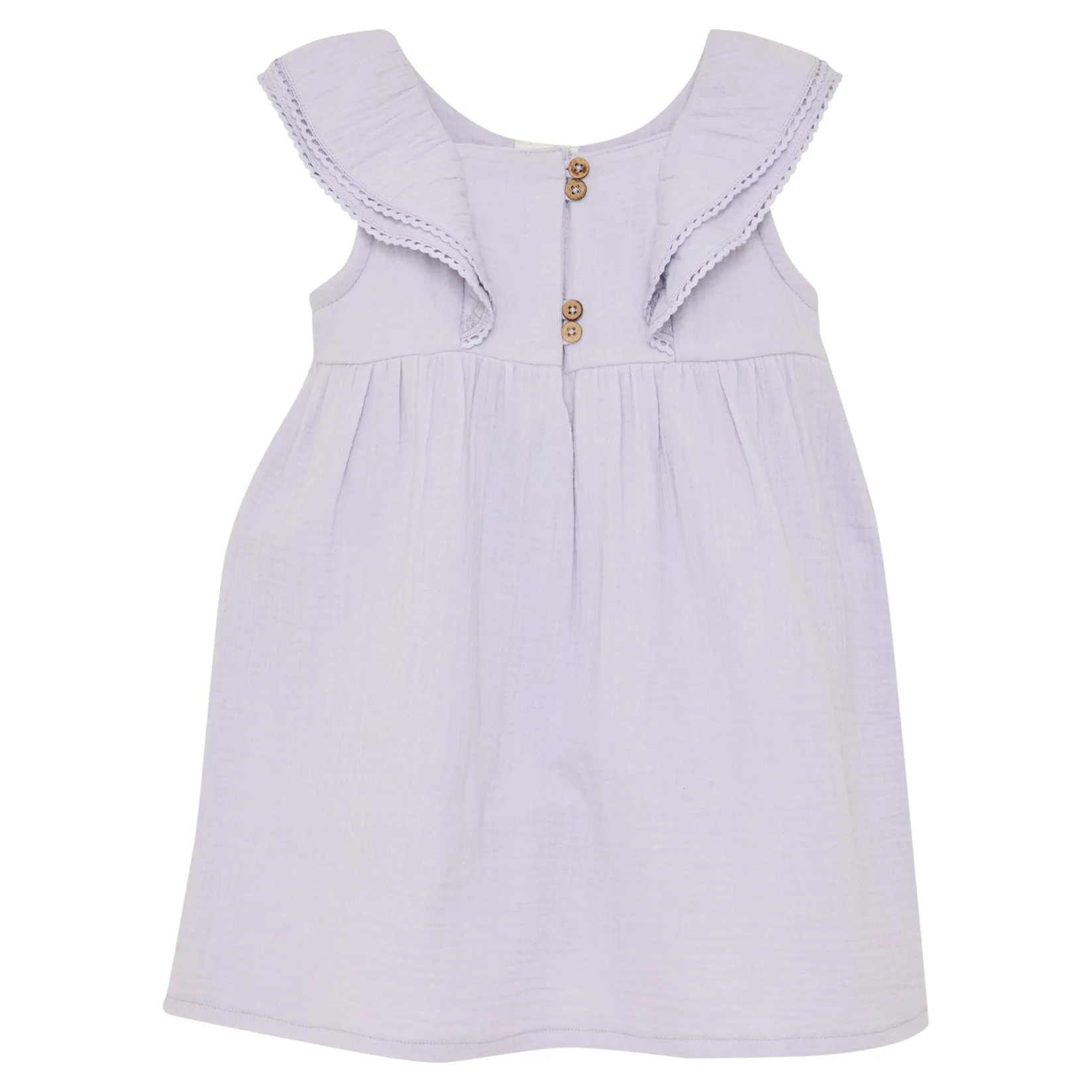 Dresses & Rompers>En Fant Muslin Dress 3-8 Lilac