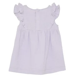 Dresses, Skirts & Outfits>En Fant Muslin Frill Dress 6-24m Lilac