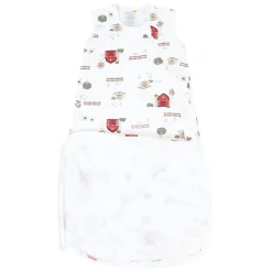 Clearance Muslin Night Bag 0-36 months - Closed Sleep Bags|Pyjamas