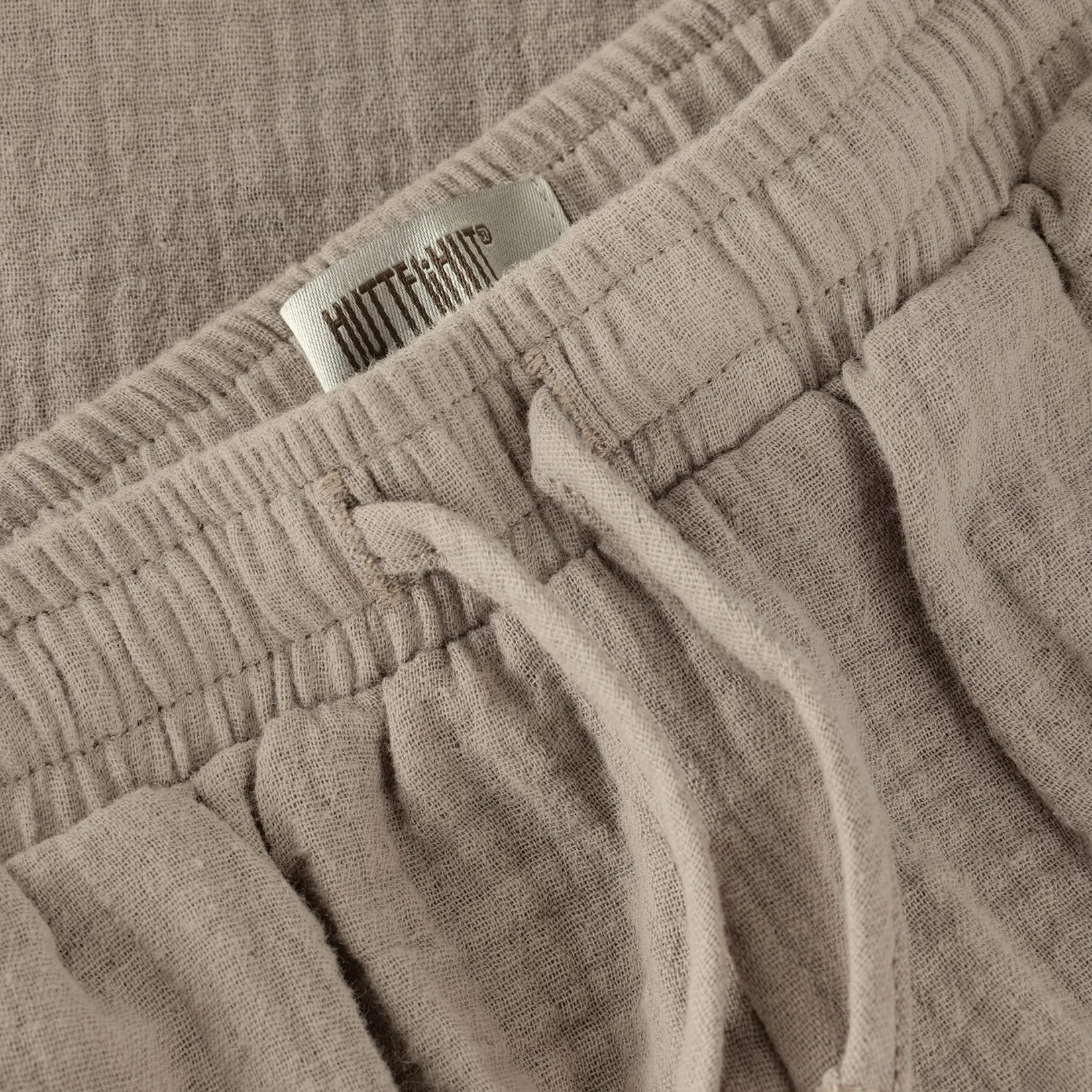 Shorts & Bermuda>Huttelihut Muslin Short 2-8 Taupe