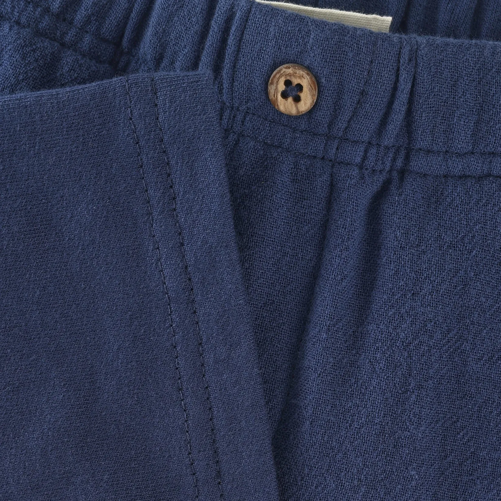 Shorts & Bermuda>En Fant Muslin Short 6-24m Navy