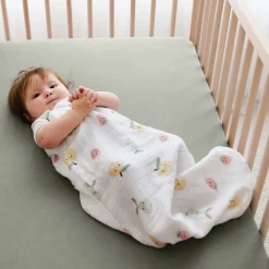 Sleep Bags|Pyjamas>Perlimpinpin Muslin Sleep Bag 0-36 months - Fruits White
