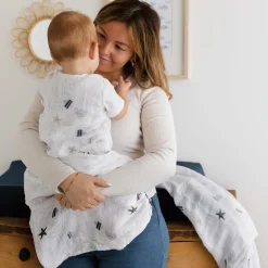 Muslin Sleep Bag 0-36 months - Sea Sleep Bags|Pyjamas