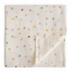 New Muslin Swaddle Blanket - Smiley Kids Blankets|Blankets