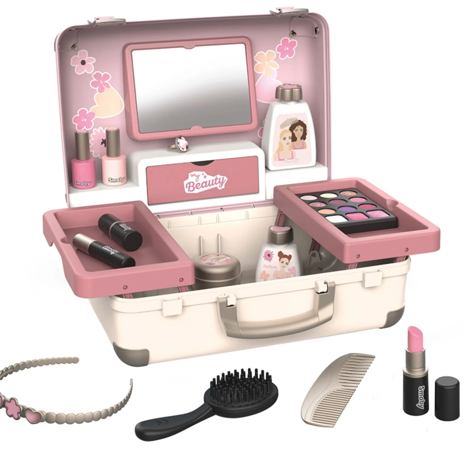 Pretend Play & Imitation>Smoby My Beauty Vanity 13 Pieces