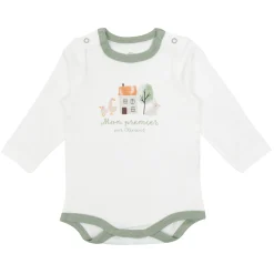 Preemie Clothing|Bodysuits>Mon Premier My First Bodysuit Premature-18m Ivory