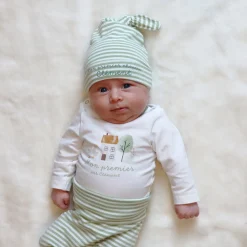 My First Hat Premature-9m BOY Preemie Clothing