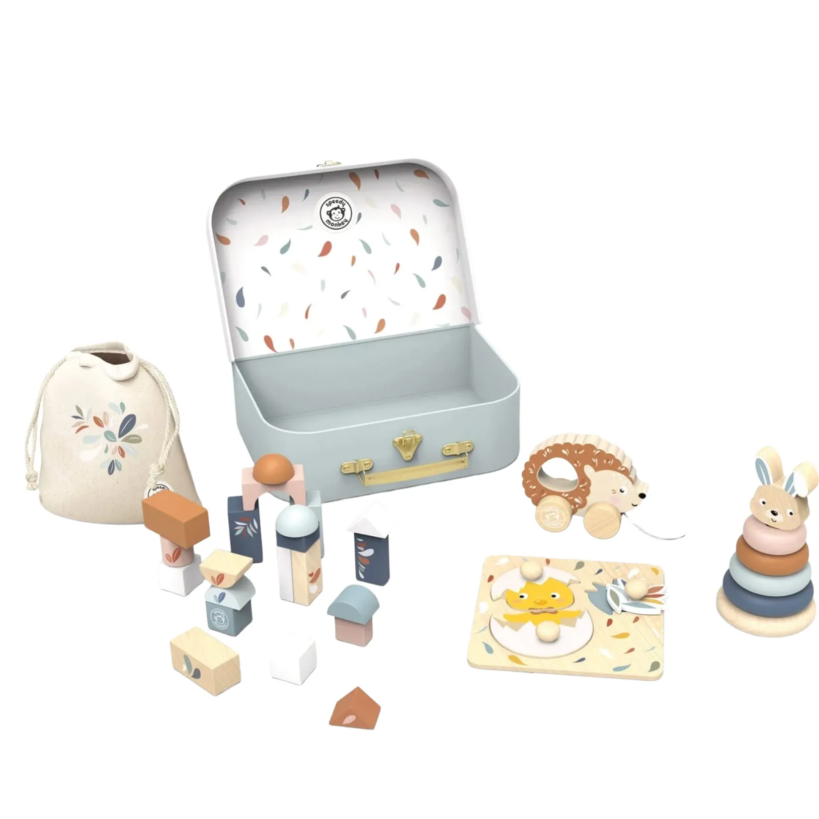 Developmental Toys>Speedy Monkey My First Toy Box