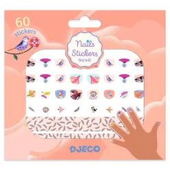 Diy & Activities>Djeco Nail Stickers - Feathers