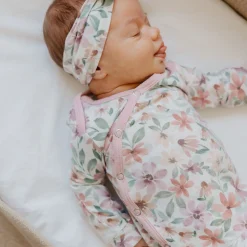Sale Natalie-newborn Knotted Gown Pajamas|Sleep Bags