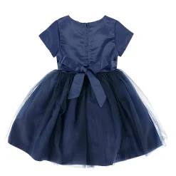 Dresses & Rompers>Joe-Ella Navy Dalia Dress 2-8y Marine