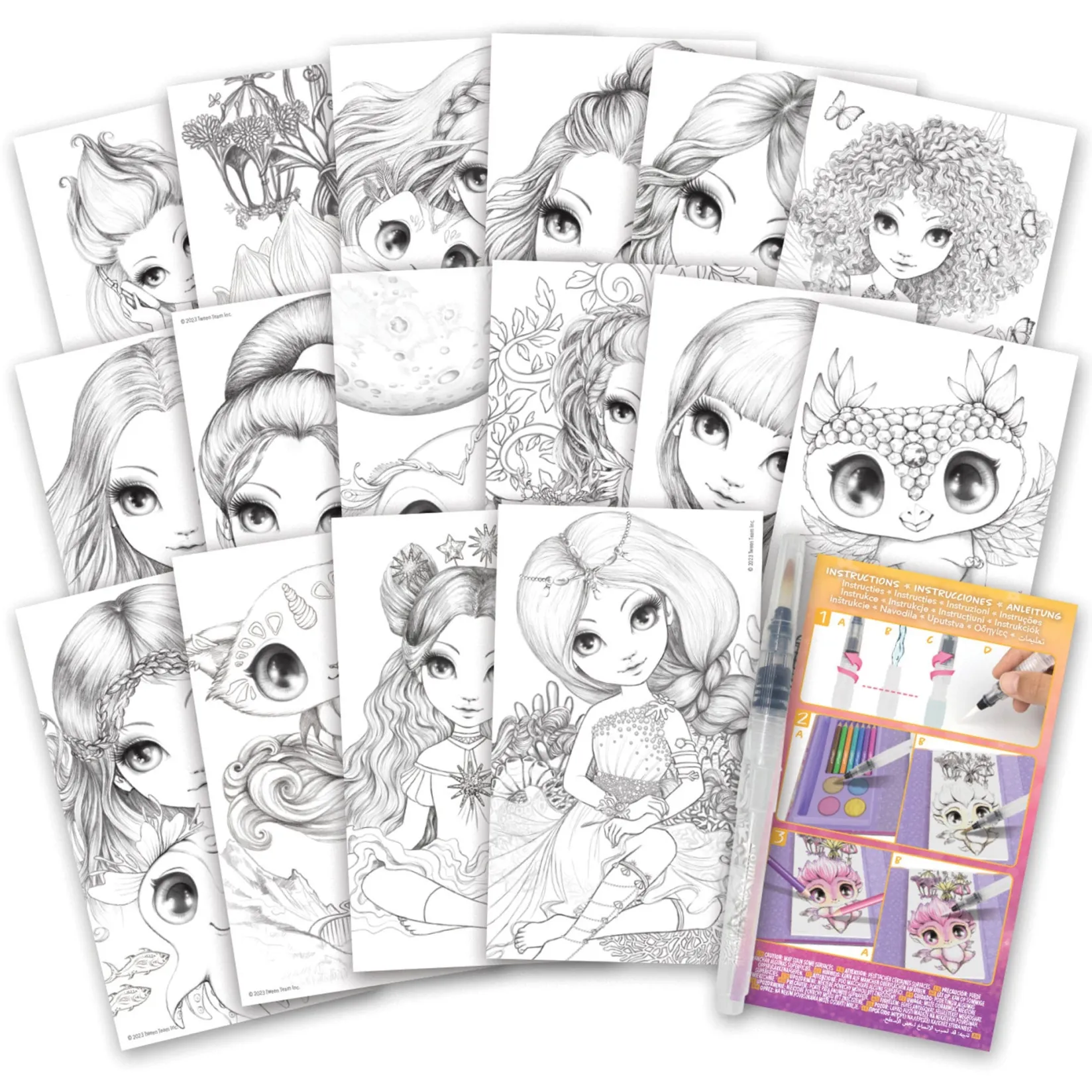 Clearance Nebulous Star Watercolor to Go Kids Diy & Activities