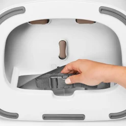 Discount Nest Booster Seat with Removable Cushion - Taupe High Chairs & Booster Seats|High Chairs & Booster Seats