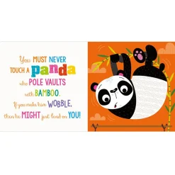 Sale Never Touch A Panda! English Books|2 Years And Over