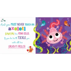 English Books|2 Years And Over>Clement - Librairie Never Touch An Axolotl!