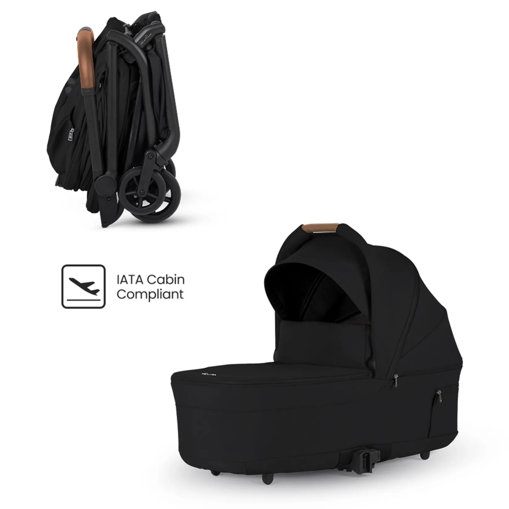 Strollers|Strollers & Trailers>Silver Cross Nia Pod - Black Onyx