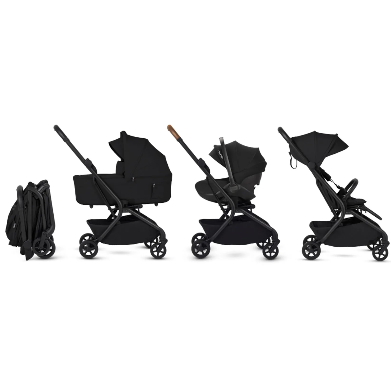 Strollers|Strollers & Trailers>Silver Cross Nia Pod - Black Onyx