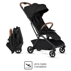 Strollers|Strollers & Trailers>Silver Cross Nia Stroller - Black Onyx