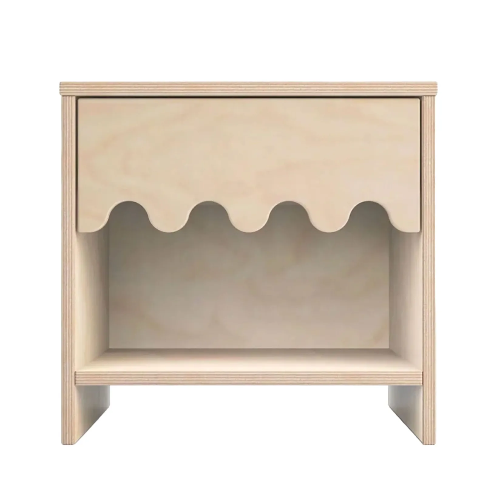 Nightstands>Oeuf Night Stand Moss - Natural