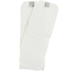 Cloth Diapers|Cloth Diapers>La Petite Ourse Night Time Insert Set of 2 Ivory