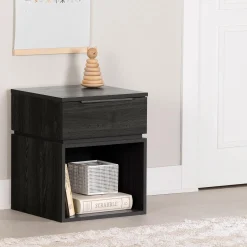Outlet Nightstand - Hourra Gray Oak Nightstands