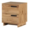 Best Nightstand with 2 Drawers - Cavalleri Nordik Oak Nightstands