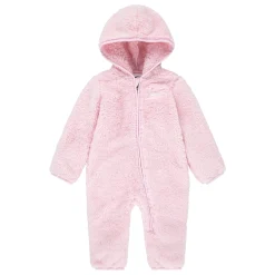 Outerwear|Fleeces And Sweatshirts>Nike Sherpa One Piece 0-9m Pink